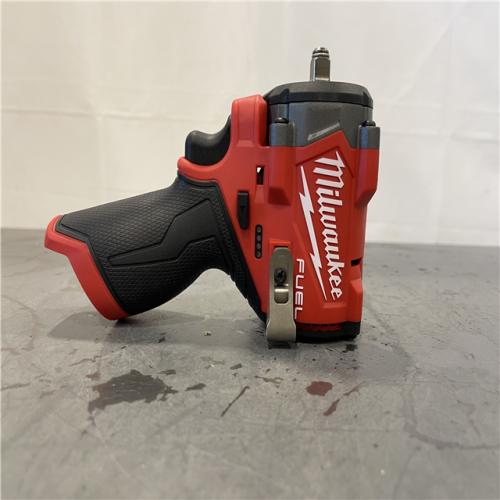 AS-IS - Milwaukee M12 FUEL M12 3/8 in. Cordless Brushless High Torque Impact Wrench