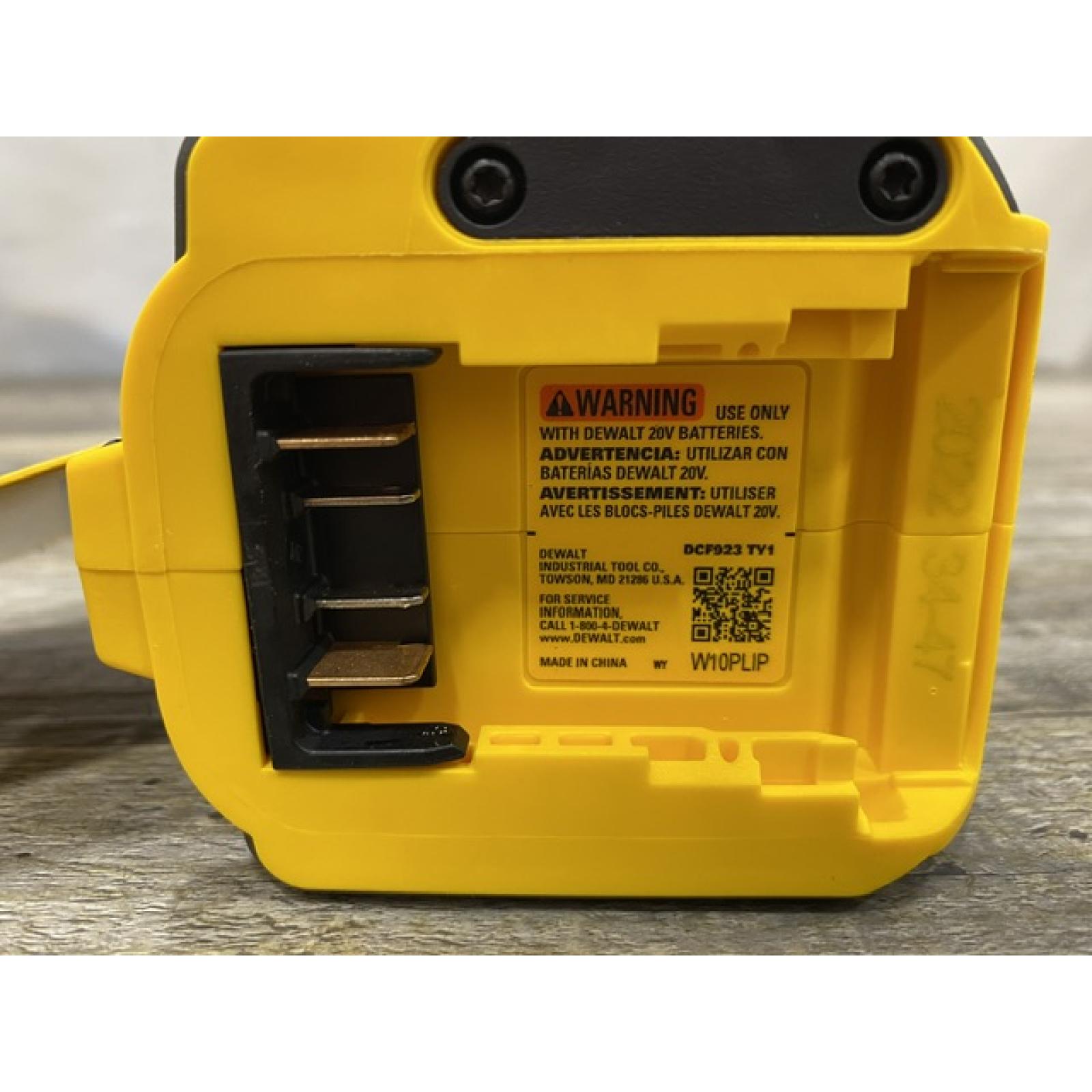 AS-IS DEWALT ATOMIC 20V MAX Cordless Brushless 3/8 in.Variable Speed Impact Wrench (Tool Only)