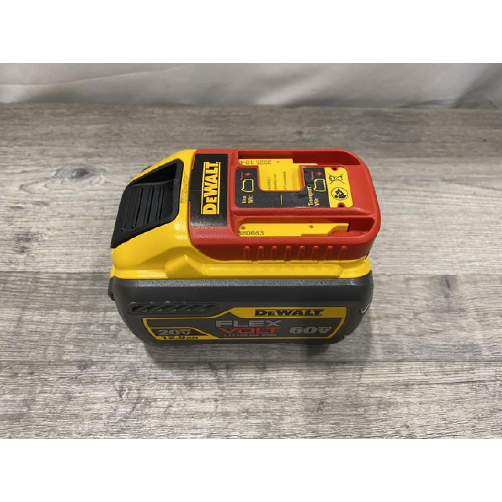 AS-IS DEWALT FLEXVOLT 20V/60V MAX Lithium-Ion 12.0Ah Battery
