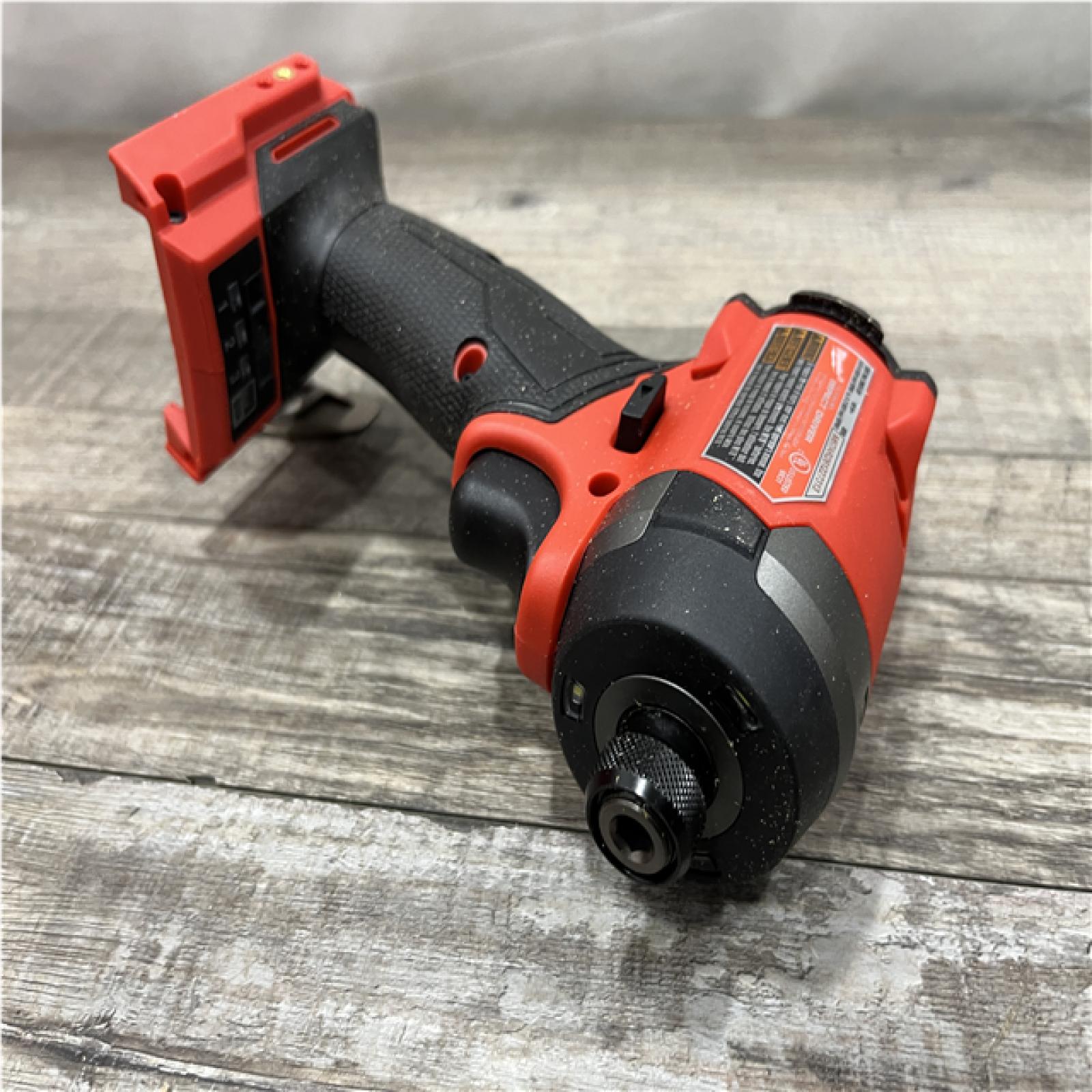AS-IS Milwaukee FUEL 18V Lithium-Ion Brushless Cordless 1/4 in. Hex Impact Driver (Tool-Only)