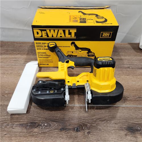 AS-IS DeWalt 20V MAX Cordless Lithium-Ion 15 in Band Saw (Tool Only)