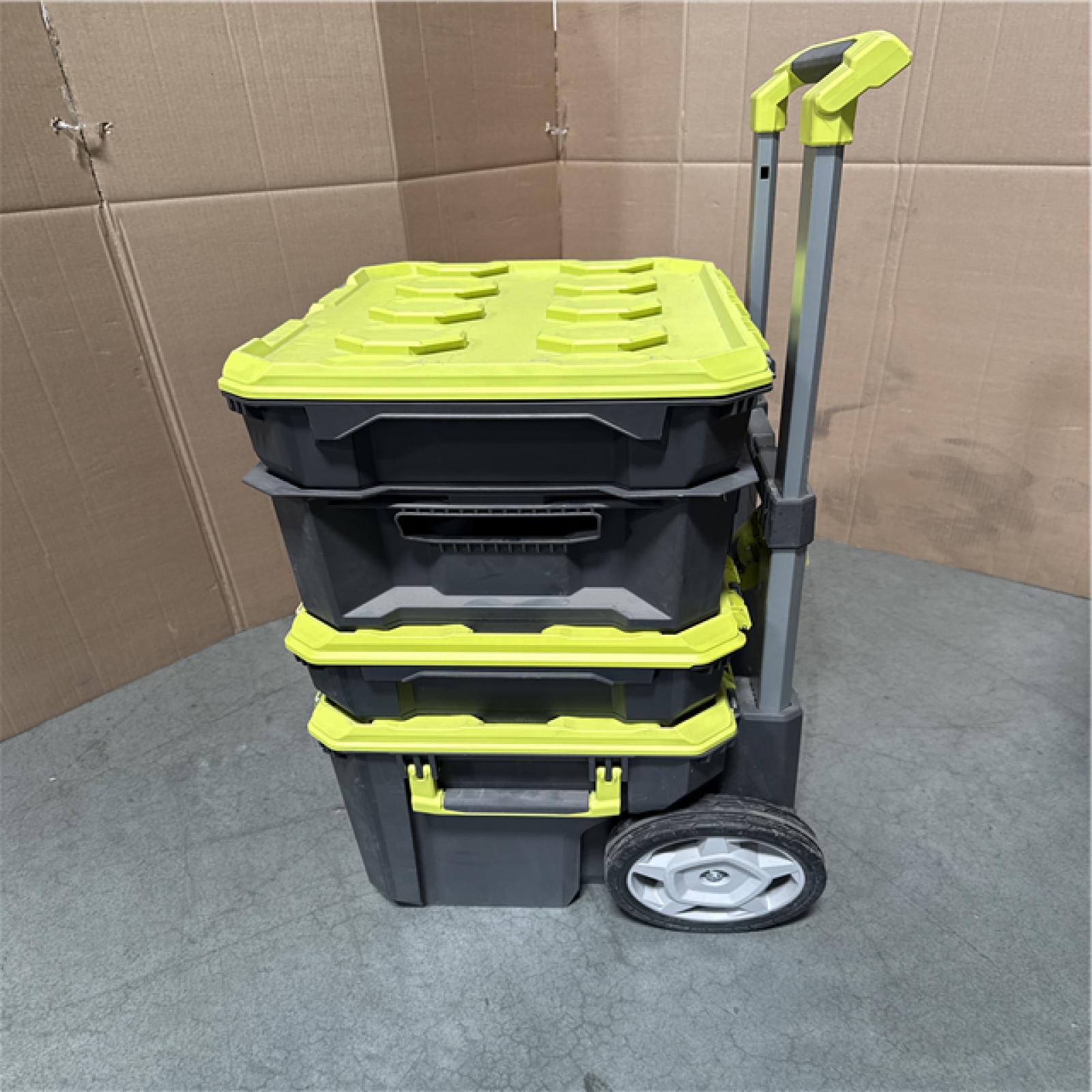 California AS-IS Ryobi Rolling Tool Box (No Tools)