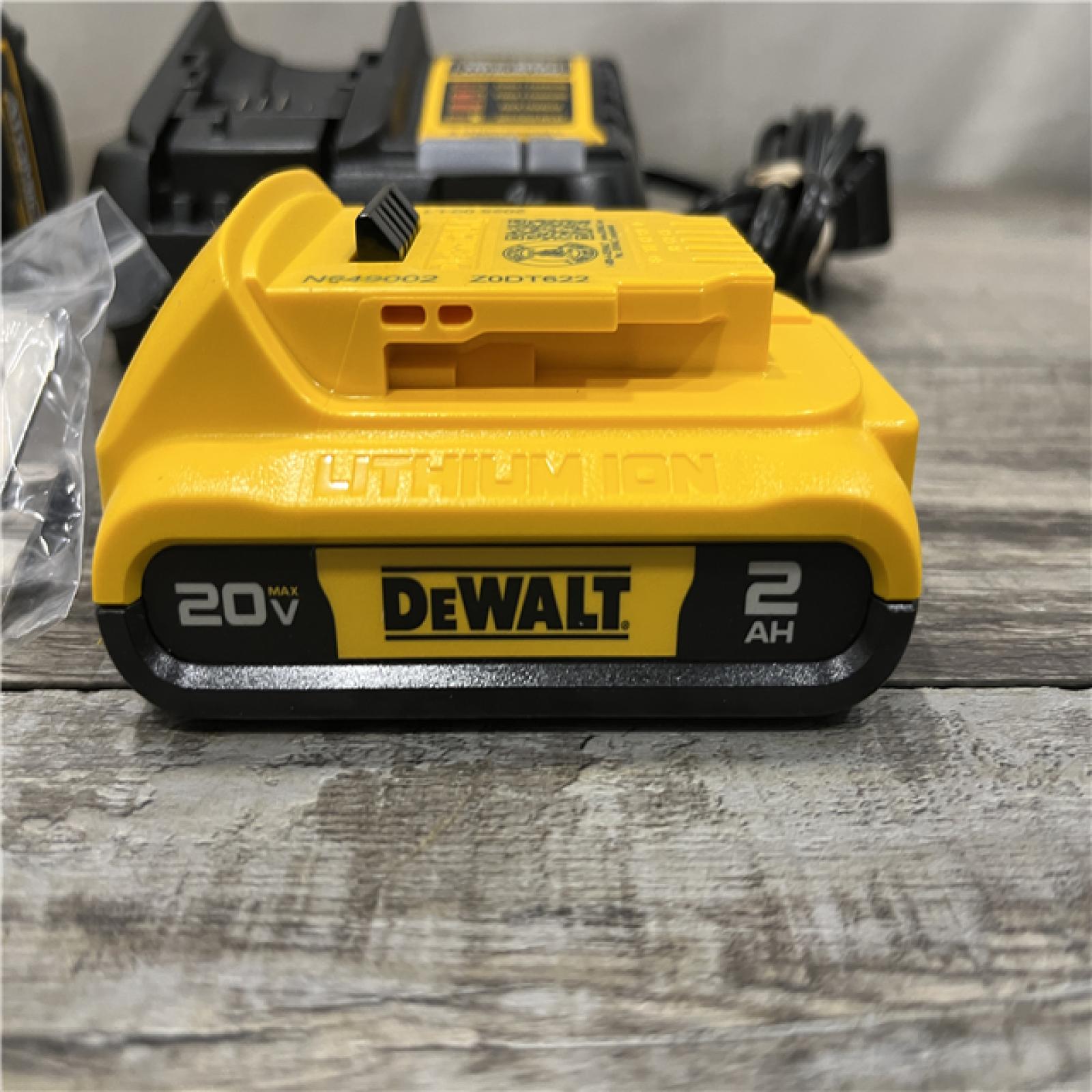 AS-IS DEWALT Atomic 20V Lithium-Ion Cordless Compact 1/2 in. Drill/Driver Kit