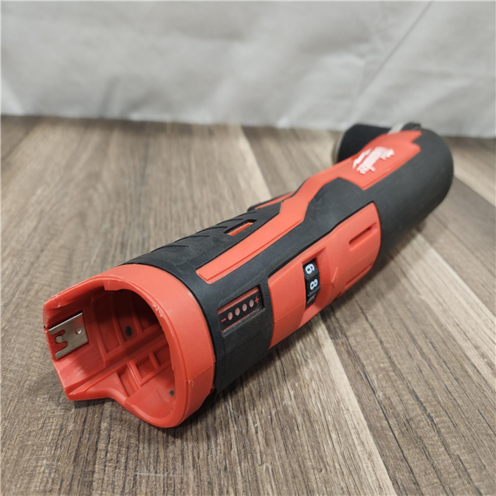 AS-IS- Milwaukee M12 12V Lithium-Ion Cordless 3/8 in. Right Angle Drill (Tools-Only)
