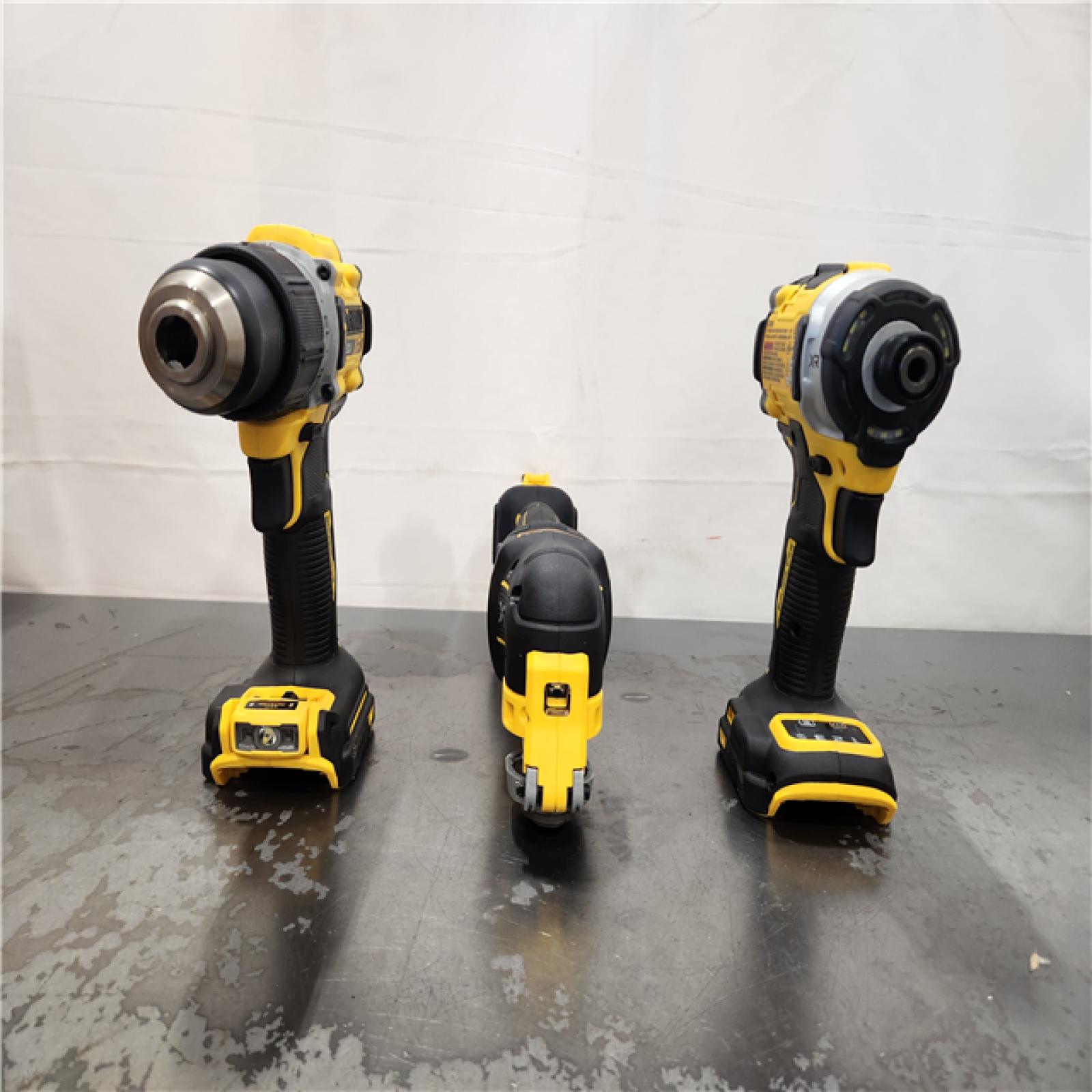 AS-IS- DEWALT 20V MAX Lithium-Ion Cordless 3-Tool Combo Kit