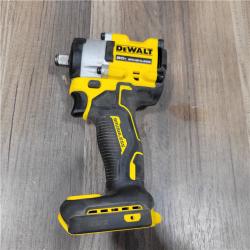AS-IS DEWALT  ATOMIC 20V MAX Cordless Brushless 1/2 in. Variable Speed Impact Wrench (Tool Only)