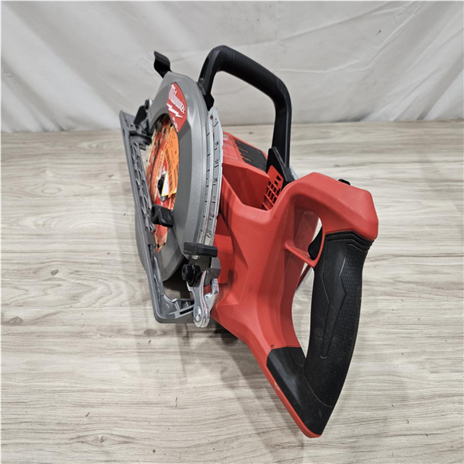 AS-IS Milwaukee FUEL 18V Lithium-Ion Cordless 7-1/4 in. Rear Handle Circular Saw (Tool-Only)