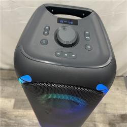 AS-IS ONN Bluetooth Wireless Party Speaker with Multicolour LED Lighting, 12 Hours Playtime