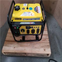 CALIFORNIA AS-IS CHAMPION DUAL FUEL PORTABLE GENERATOR