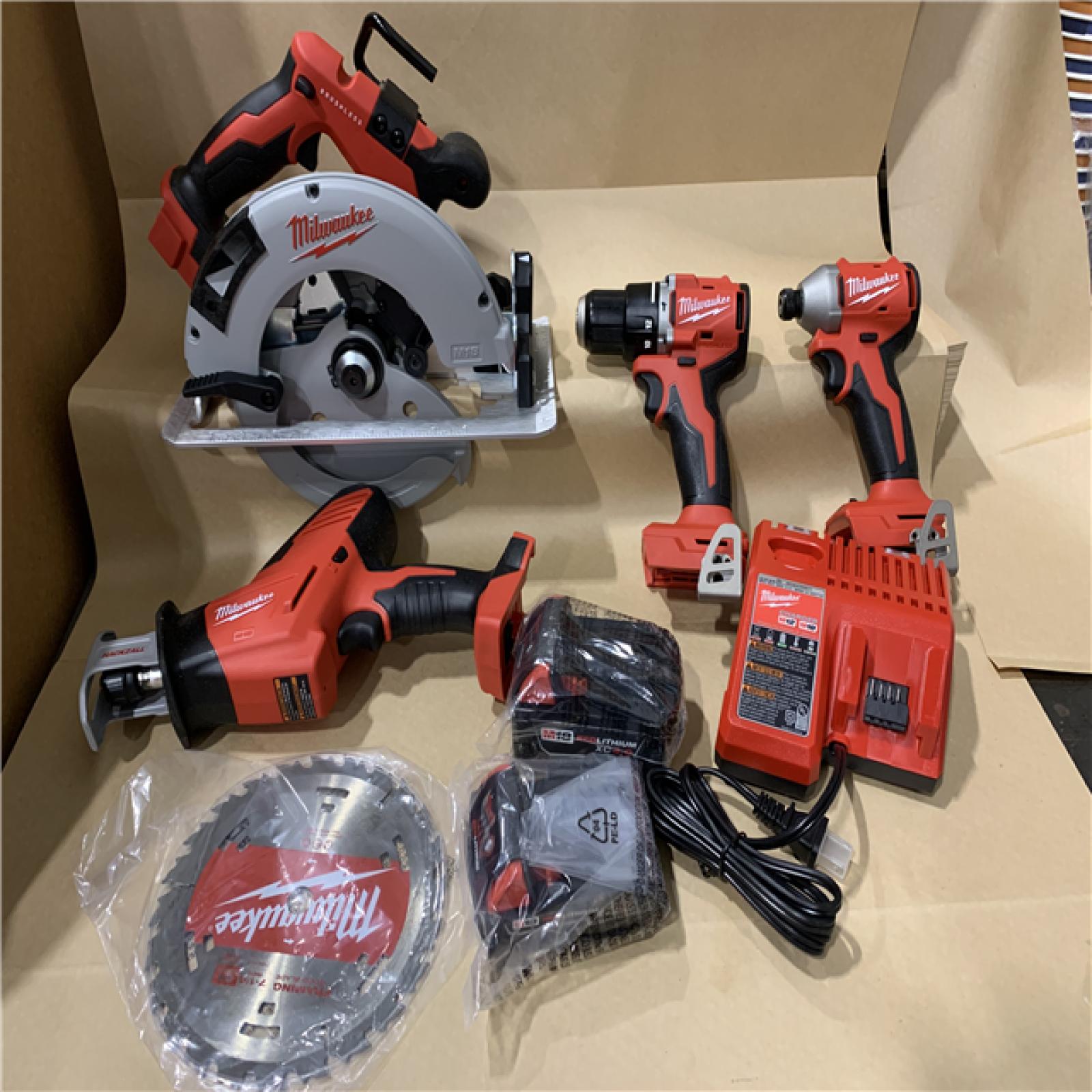 Excellent - Milwaukee M18 Tool Combo Kit
