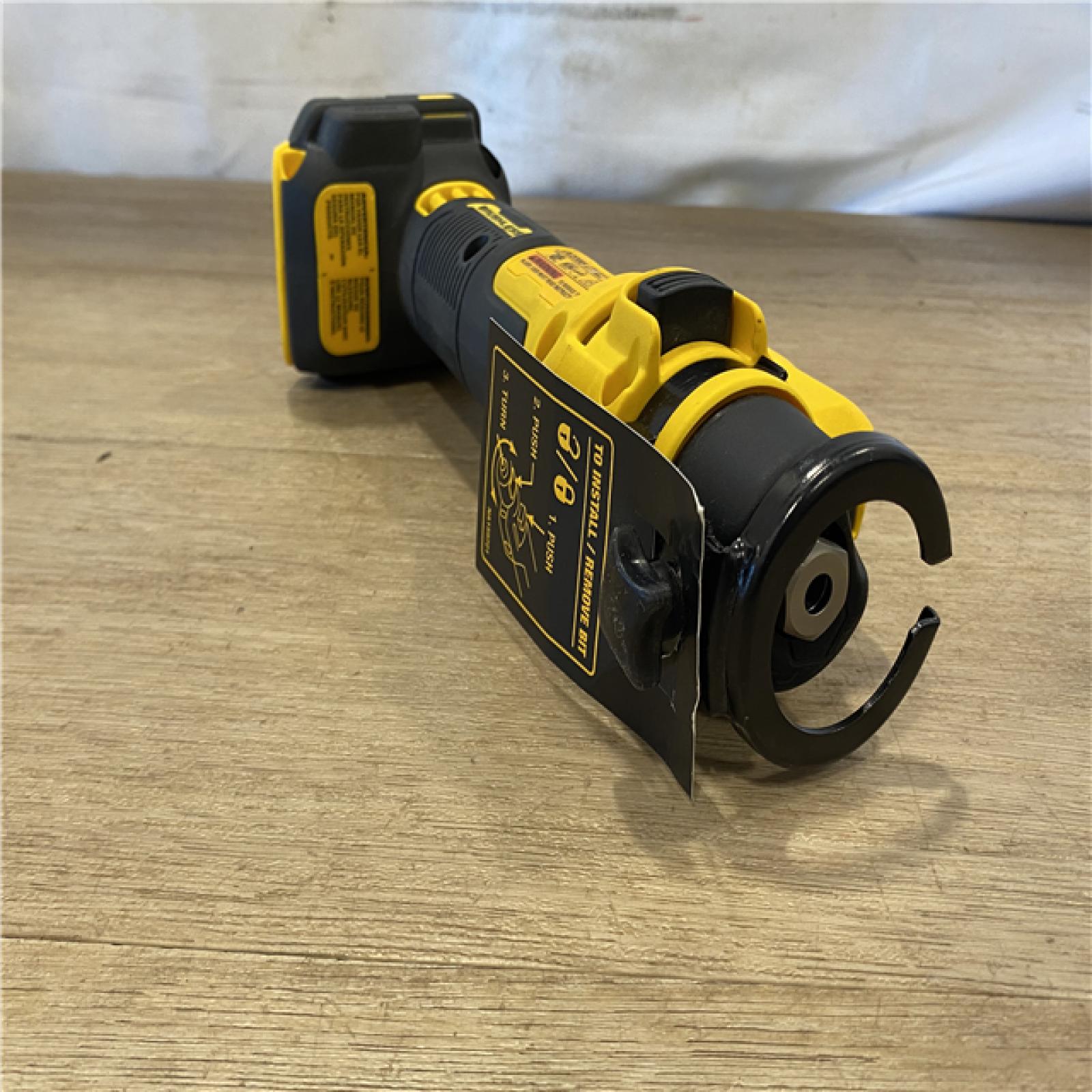 AS-IS DEWALT XR 20V Lithium-Ion Cordless Rotary Drywall Cut-Out Tool (Tool Only)