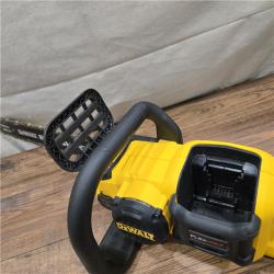 AS-IS DEWALT  FLEXVOLT 60V MAX 16in. Brushless Cordless Battery Powered Chainsaw Kit with (1) FLEXVOLT 2 Ah Battery & Charger