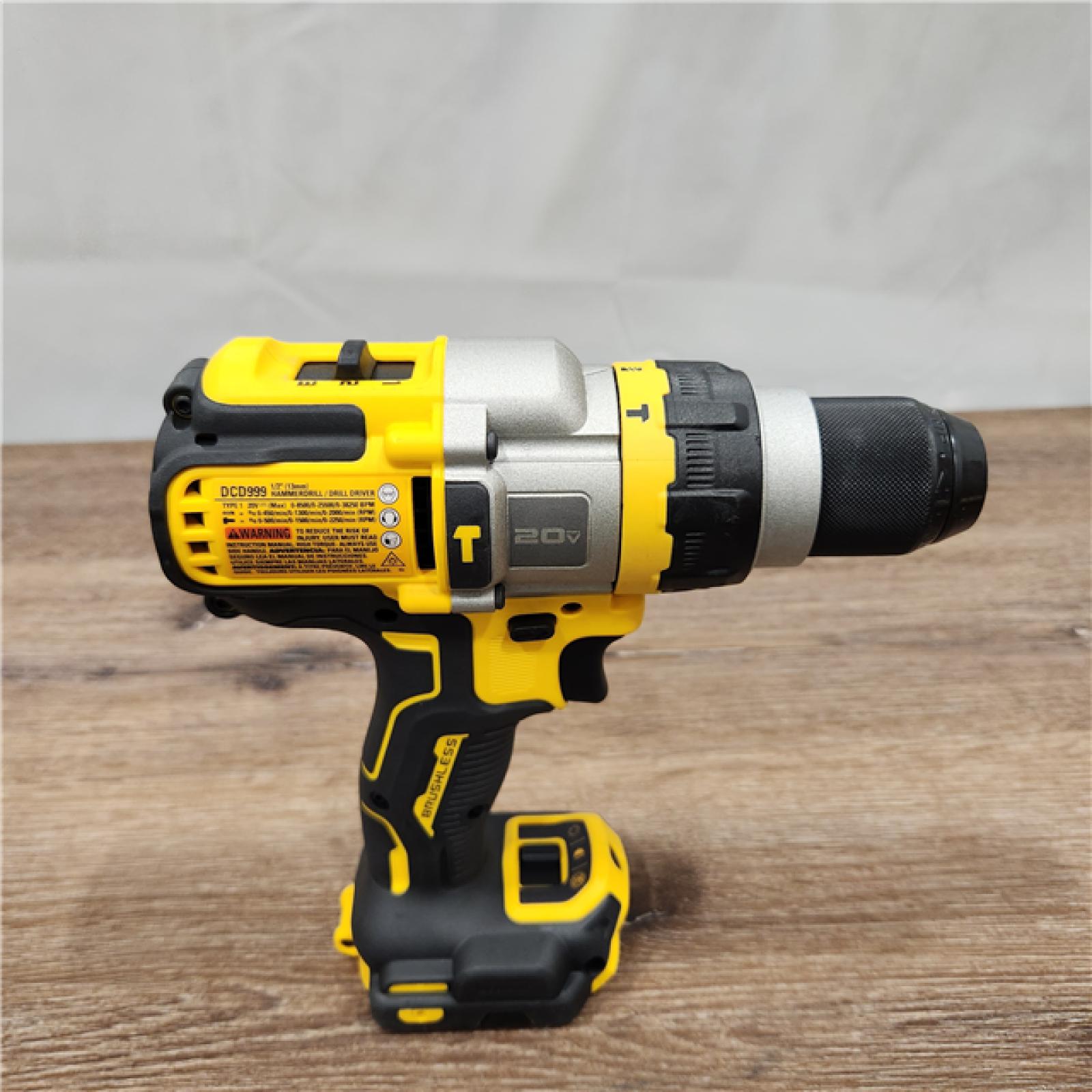 AS-IS DEWALT DCK2100D1T1 20V MAX FLEXVOLT ADVANTAGE Lithium Ion Brushless Cordless 2-Tool Combo Kit W/ Hammer Drill and (Not included Impact Driver 2.0 Ah)