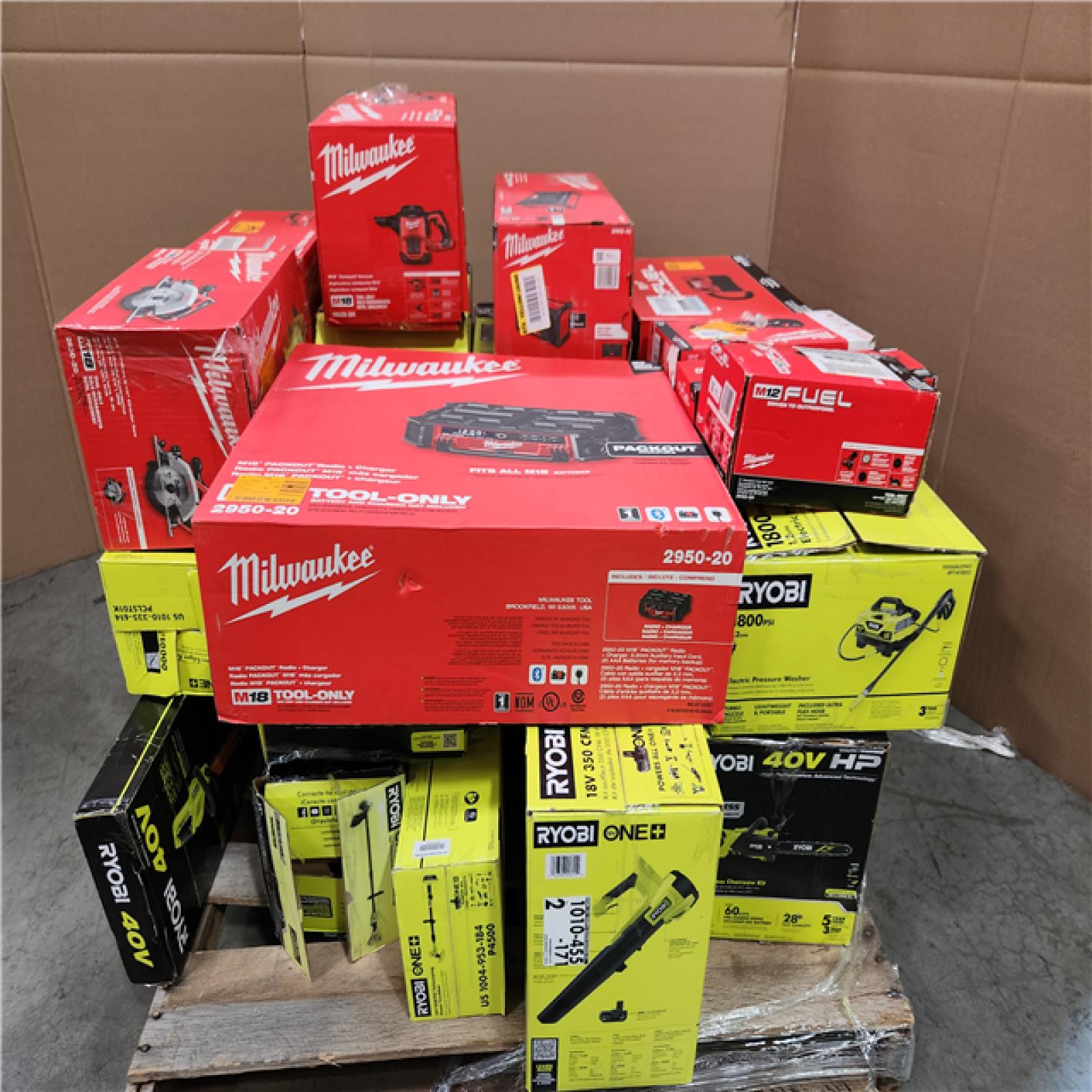 CALIFORNIA AS-IS TOOL PALLET