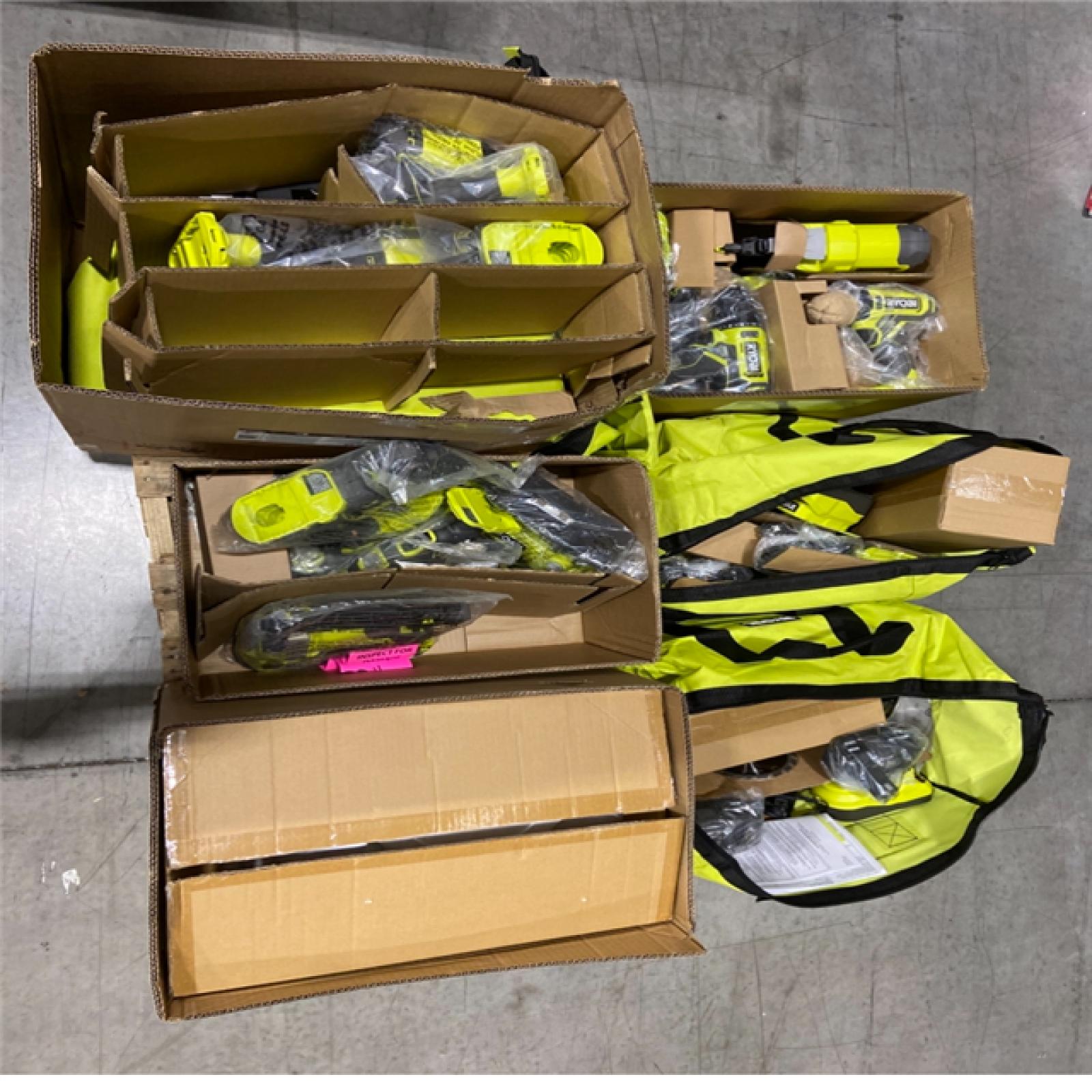 DALLAS LOCATION - AS-IS RYOBI Tool Pallet
