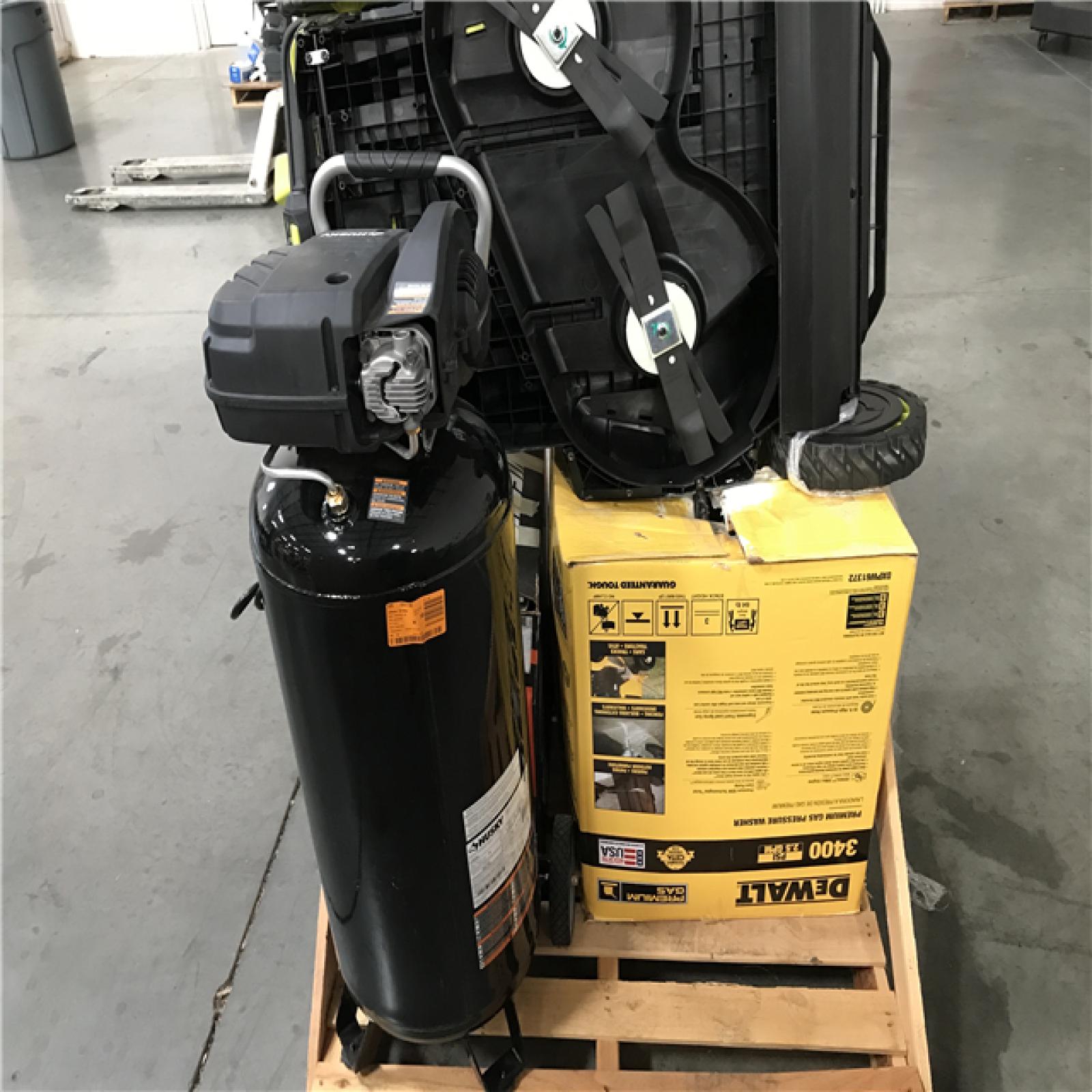 CALIFORNIA AS-IS OUTDOOR POWER EQUIPMENT