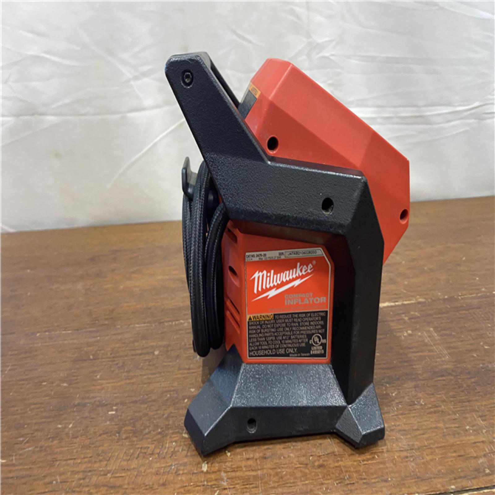 AS-IS Milwaukee 2475-20 M12 Compact Inflator (Tool Only)