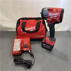 AS-IS - Milwaukee M18 1/2 in. Cordless Brushless High Torque Impact Wrench Kit