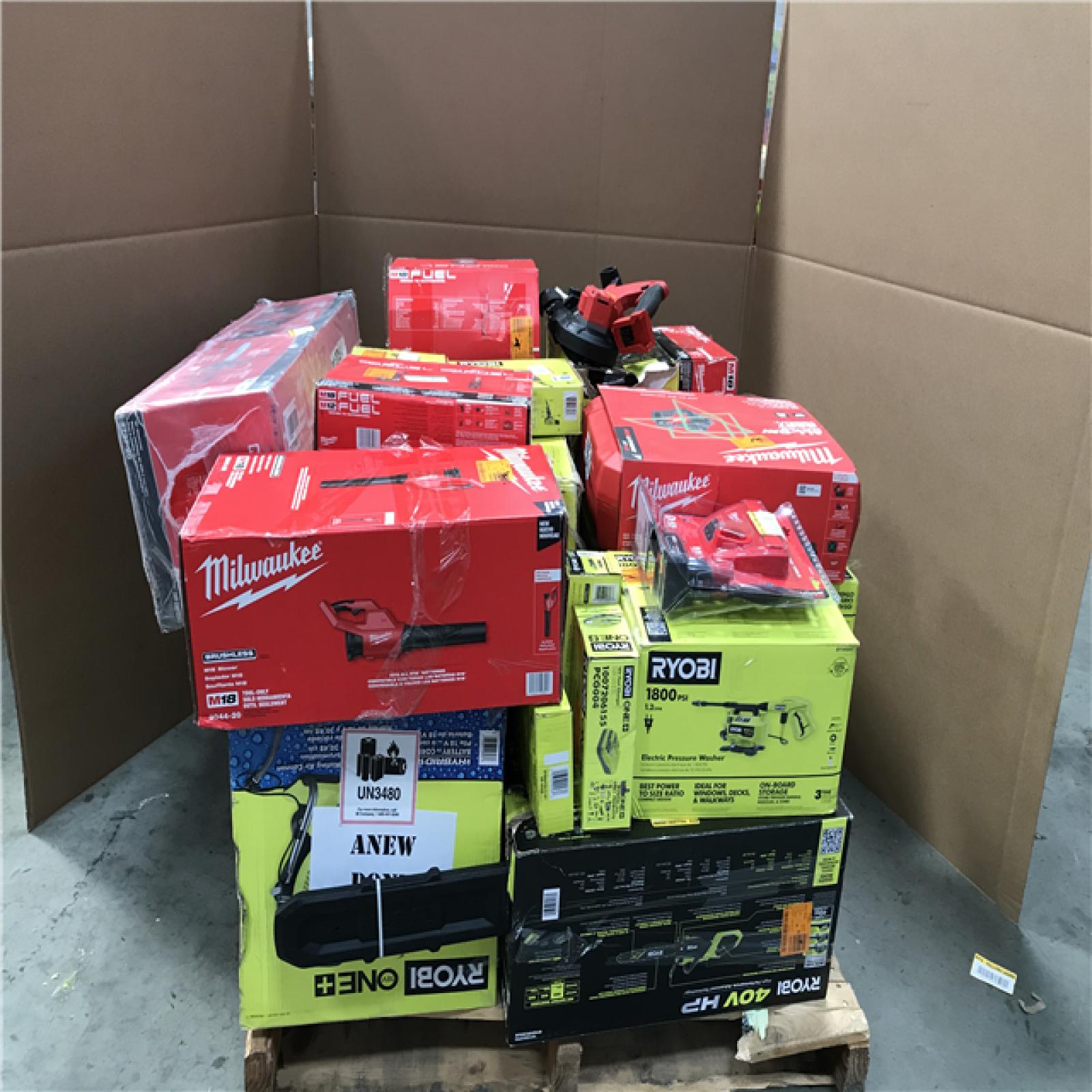 CALIFORNIA AS-IS TOOL PALLET