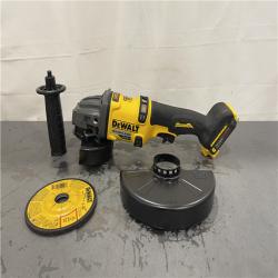 AS-IS- DEWALT 60V MAX Cordless Brushless 4.5 in. to 6 in. Small Angle Grinder with Kickback Brake (Tool Only)