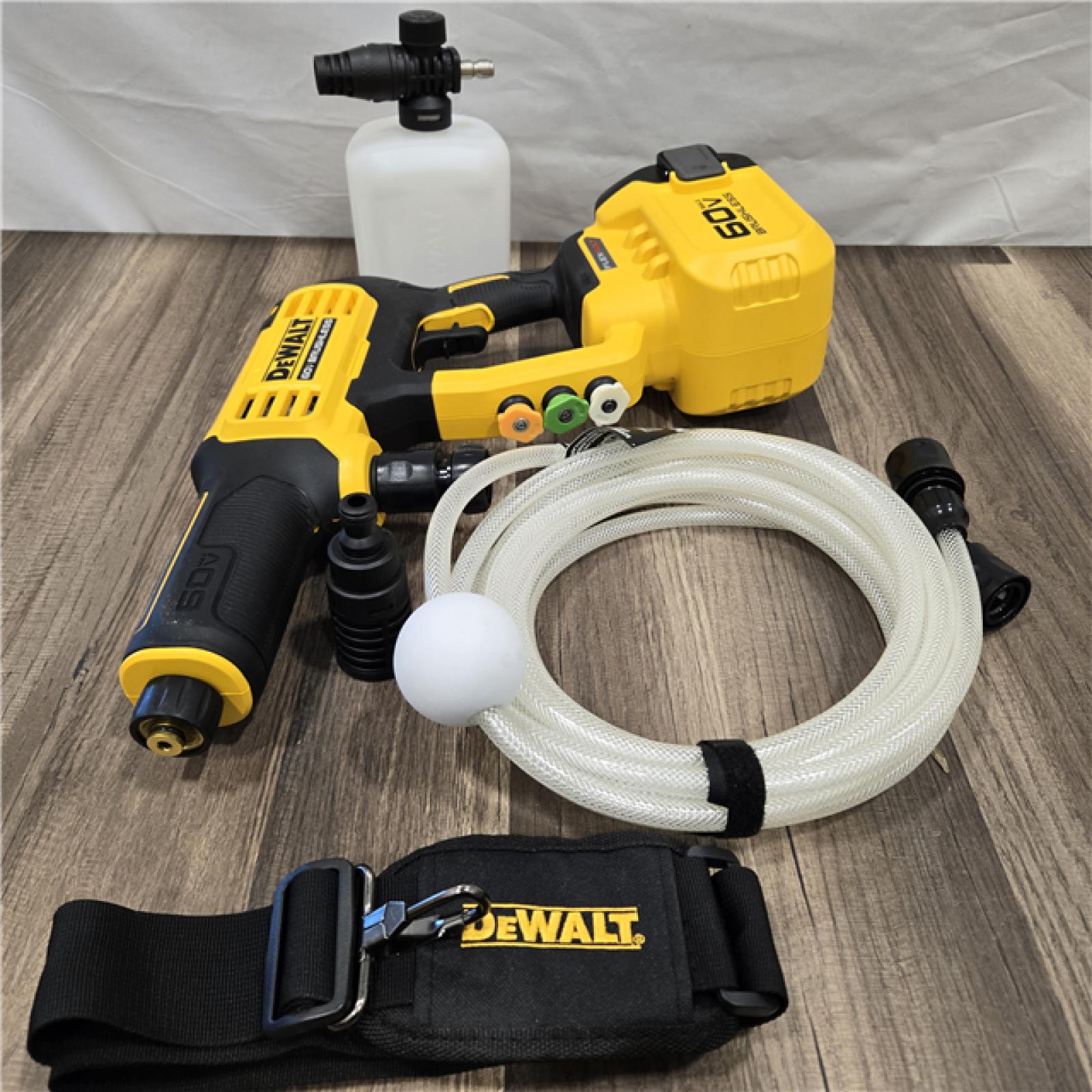 AS-IS DEWALT FLEXVOLT 60V MAX 1000 PSI 1.0 GPM Cold Water Cordless Battery Power Cleaner (Tool Only)