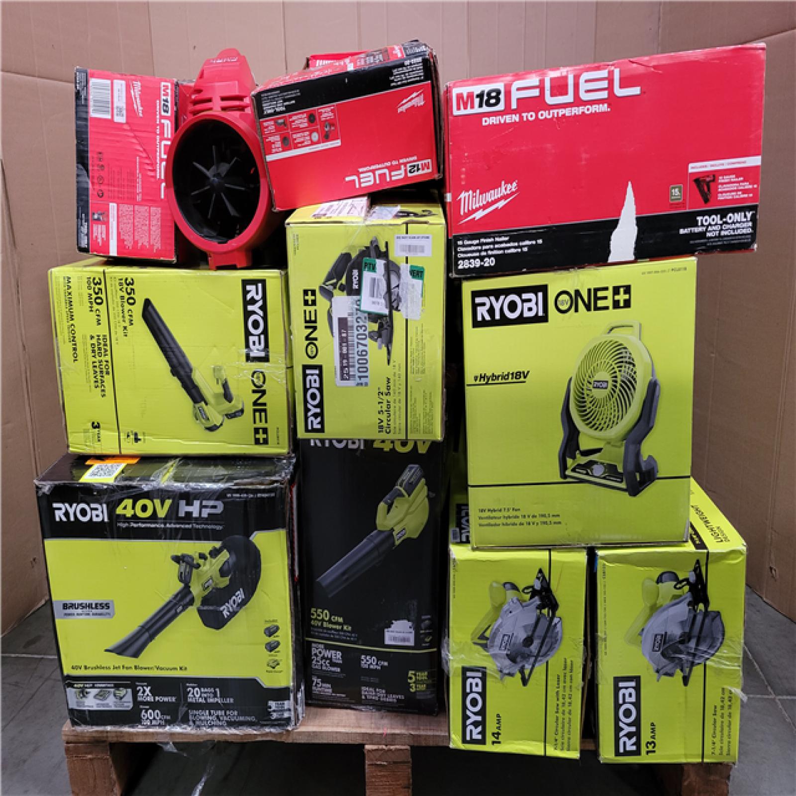 CALIFORNIA AS-IS TOOL PALLET