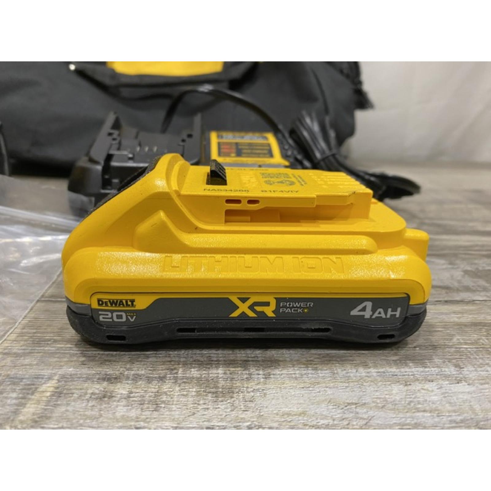 AS-IS DEWALT 20V MAX XR Lithium-Ion Brushless Cordless 3-Speed High Torque 1/4 in. Impact Driver Kit