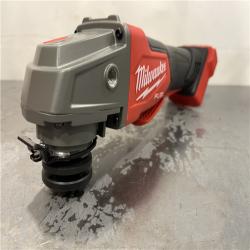 AS-IS - Milwaukee M18 FUEL 18V Lithium-Ion Brushless Cordless 4-1/2 in./5 in. Grinder w/Paddle Switch