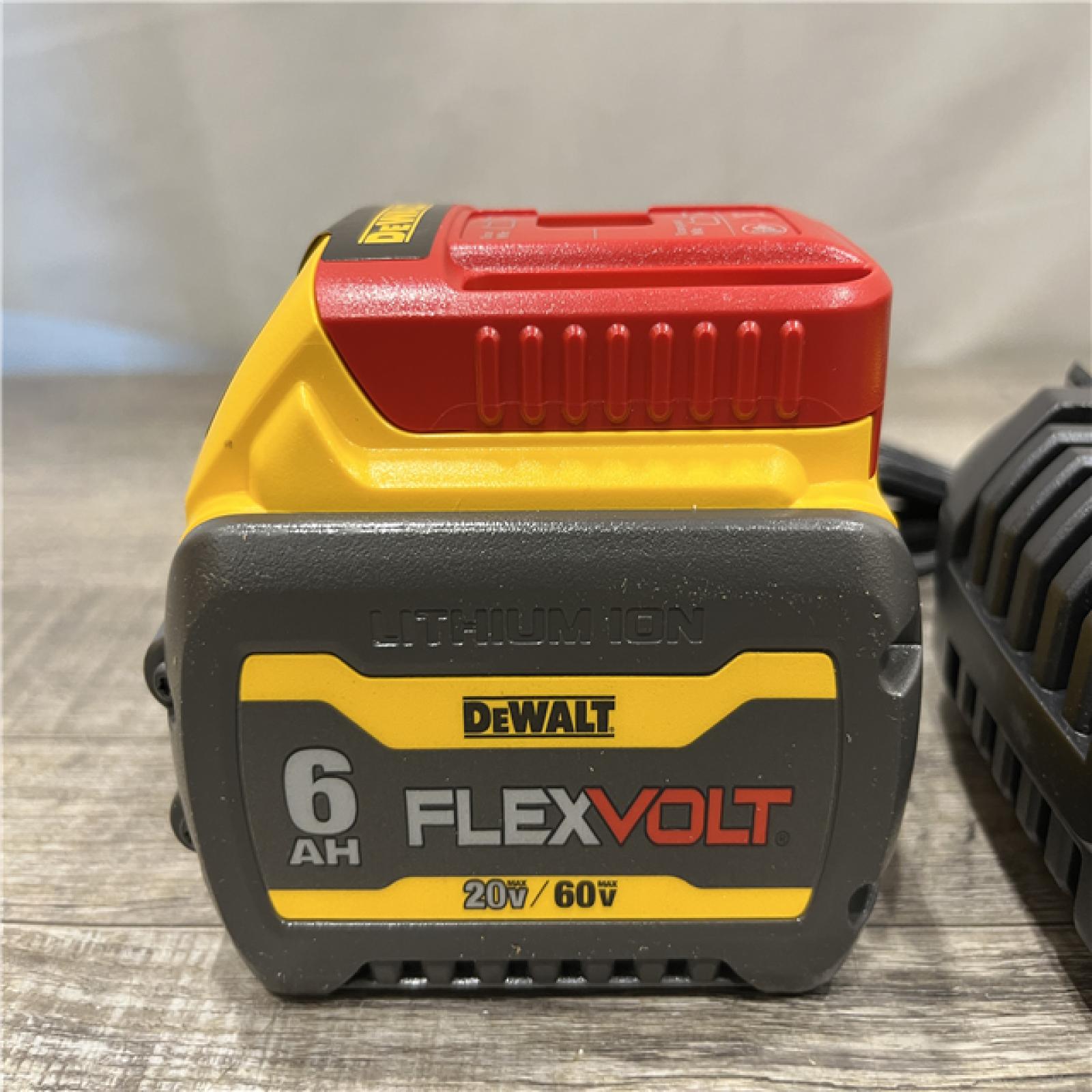 AS-IS DEWALT FLEXVOLT 20V/60V MAX Lithium-Ion 6.0Ah Battery Pack Kit