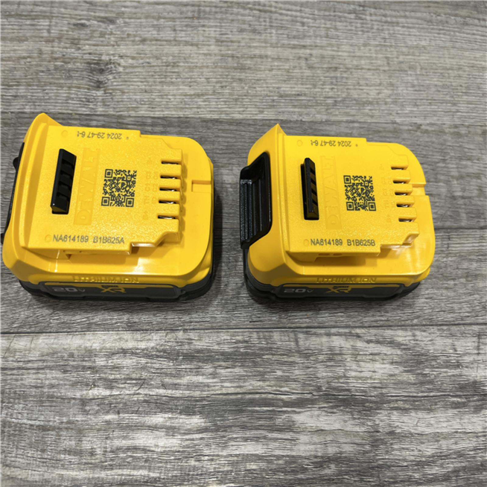 AS-IS DEWALT 20-Volt MAX POWERSTACK Compact Battery (2-Pack)