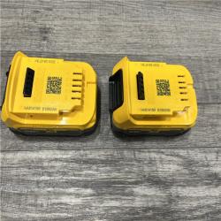 AS-IS DEWALT 20-Volt MAX POWERSTACK Compact Battery (2-Pack)