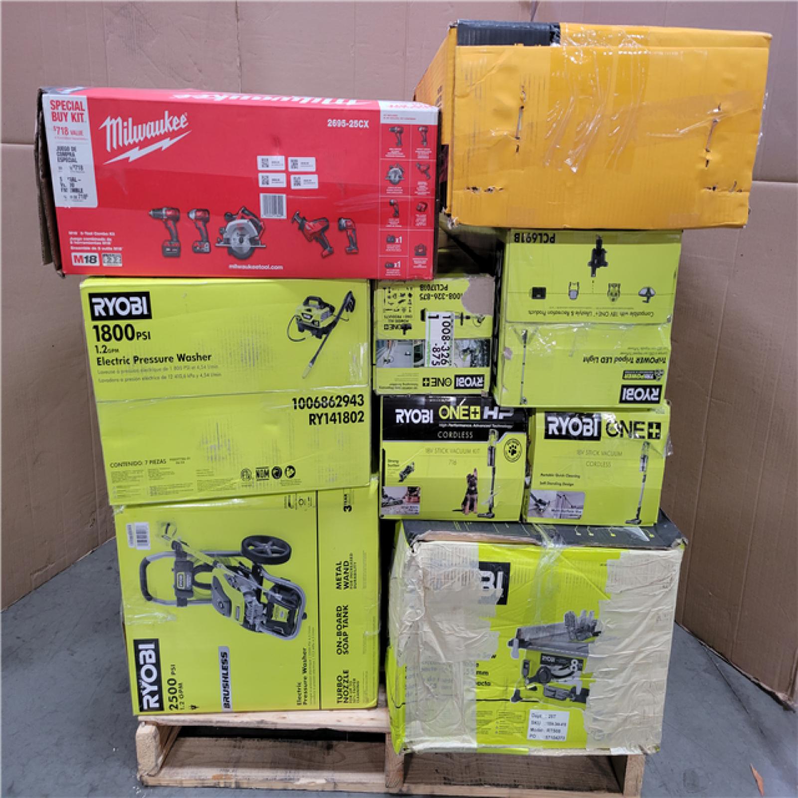 CALIFORNIA AS-IS TOOL PALLET