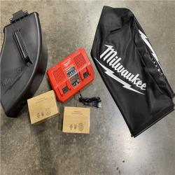 Dallas Location - As-Is Milwaukee M18 FUEL Brushless Cordless 21 in. Walk Behind Dual Battery Self-Propelled Mower Kit