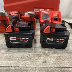 AS-IS Milwaukee FUEL 18V Lithium-Ion Brushless Cordless Hammer Drill and Impact Driver Combo Kit
