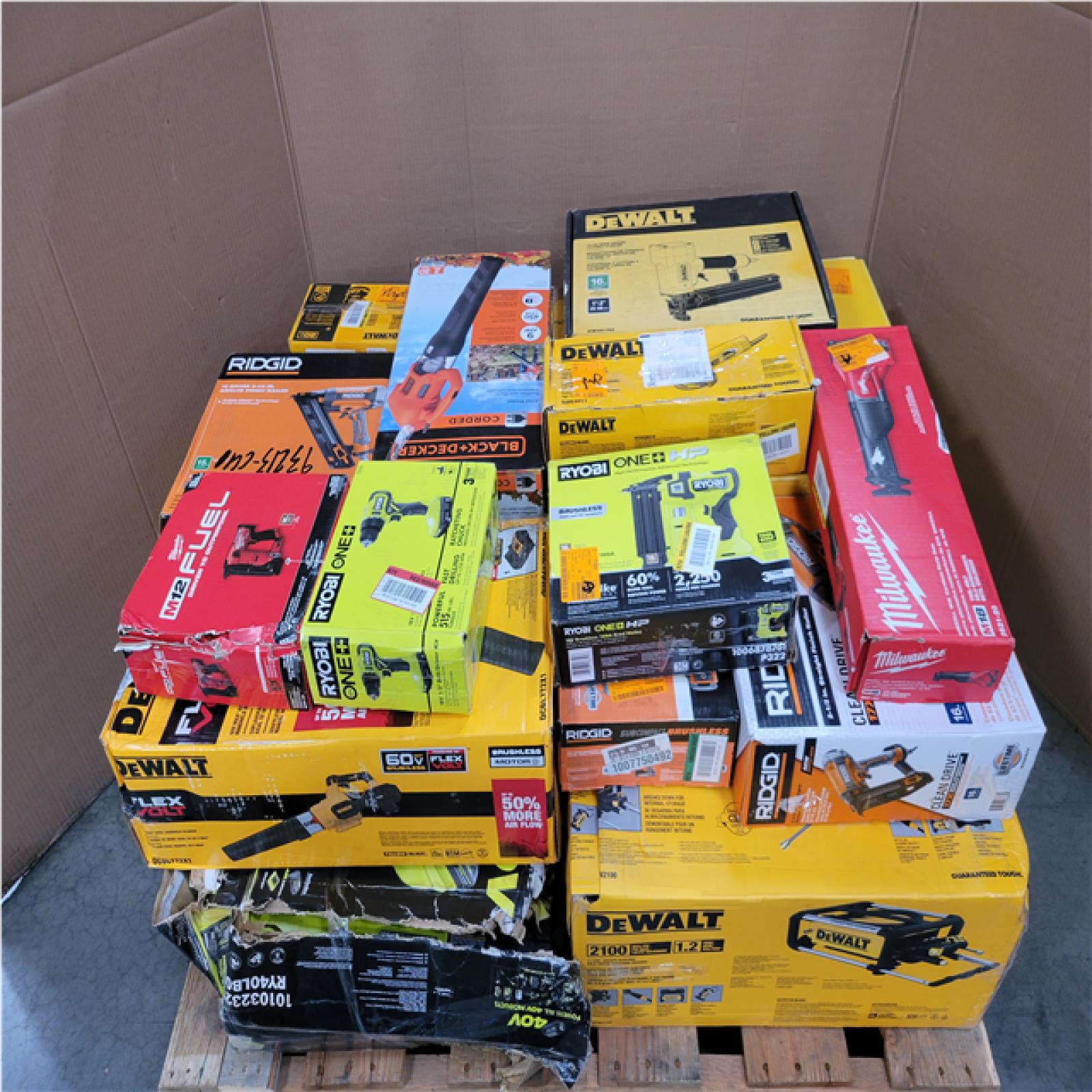 CALIFORNIA AS-IS TOOL PALLET