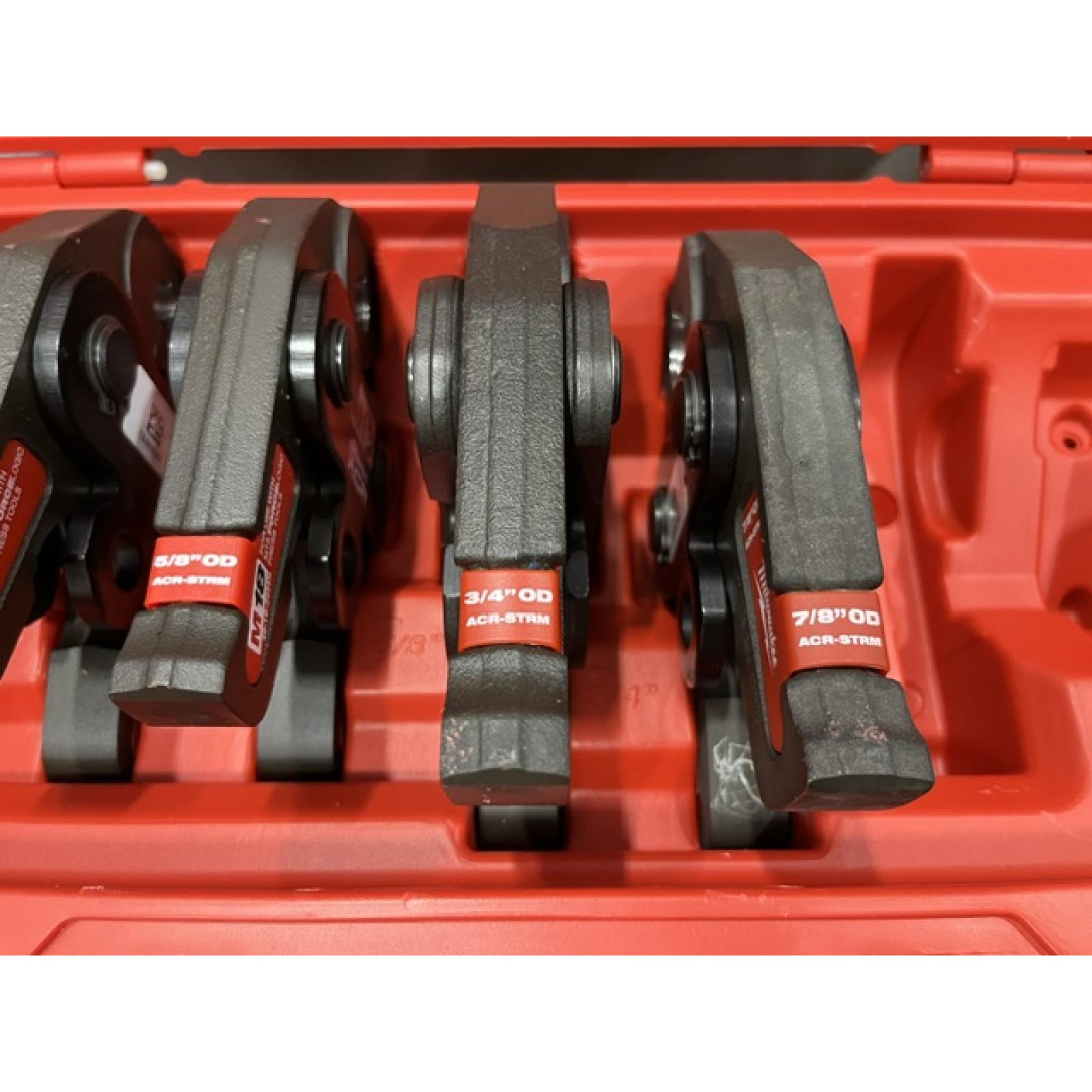 AS-IS Milwaukee 1/4 in. -7/8 in. Streamline ACR Copper Press Jaw Kit for M18 FORCE LOGIC Press Tools