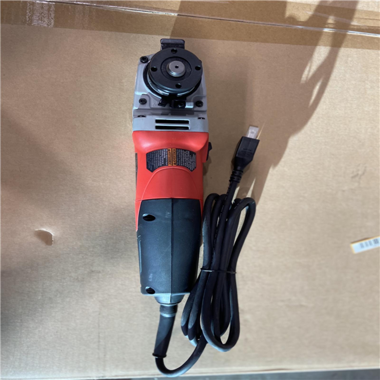 LIKE NEW! - Milwaukee 13 Amp 5 in. Small Angle Grinder with Dial Speed