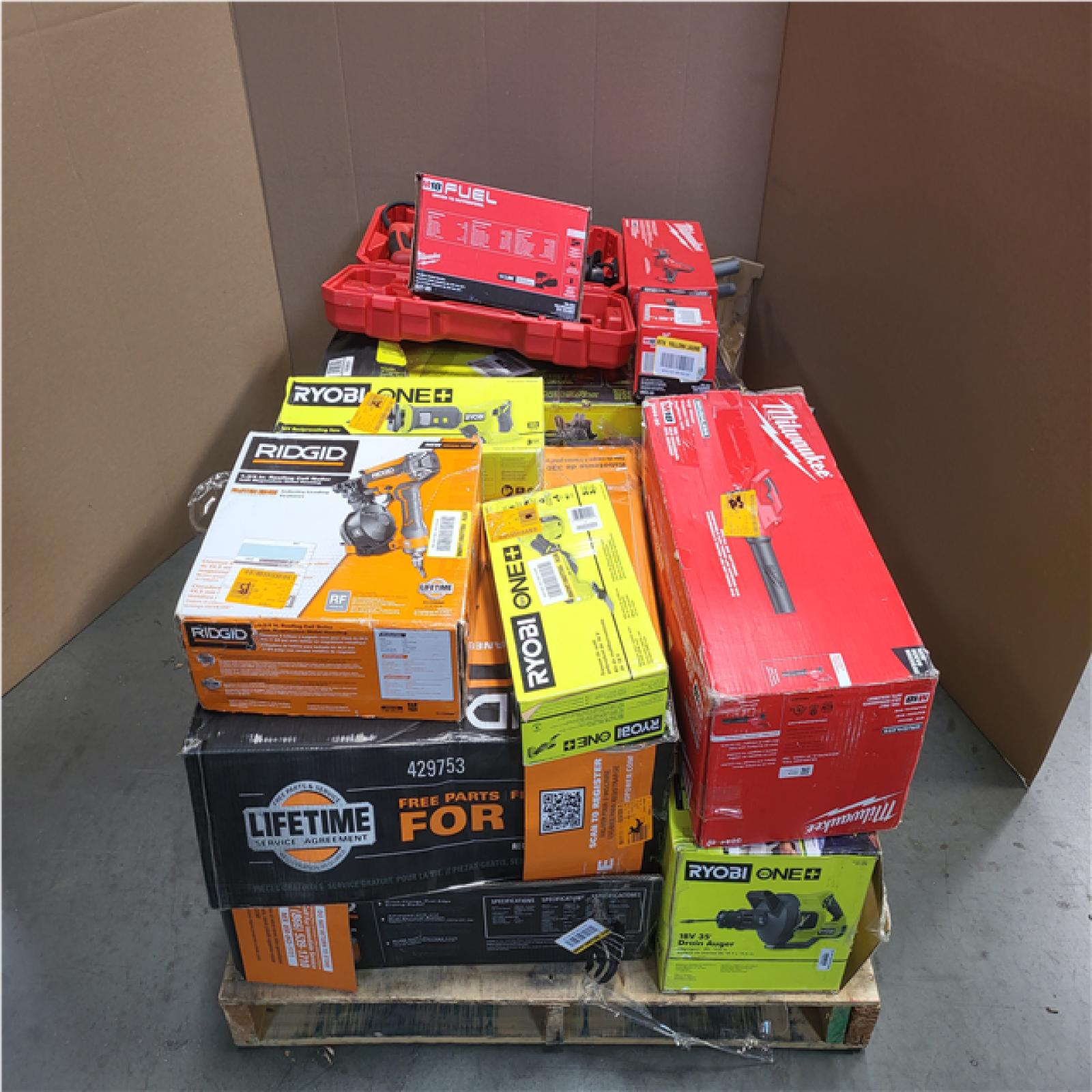 CALIFORNIA AS-IS TOOL PALLET