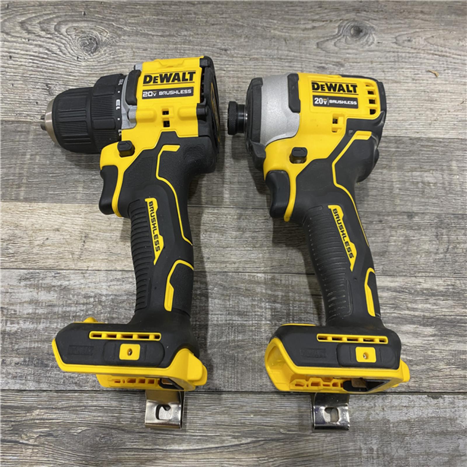 AS-IS DEWALT ATOMIC 20-Volt MAX Lithium-Ion Cordless Combo Kit