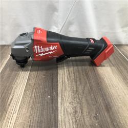 AS-IS Milwaukee FUEL 18-Volt Lithium-Ion Brushless Cordless 4-1/2 in./6 in. Braking Grinder with Paddle Switch (Tool-Only)