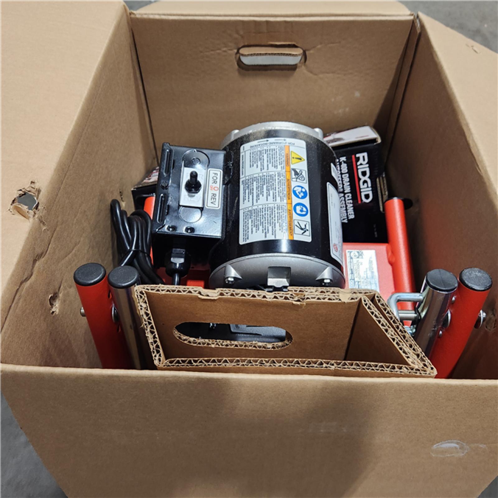 Dallas Location - As-Is RIDGID K-400 Drain Cleaning Snake Auger