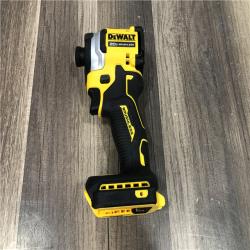 AS-IS DEWALT ATOMIC 20V MAX Cordless Brushless Compact 1/4 in. Impact Driver (Tool Only)