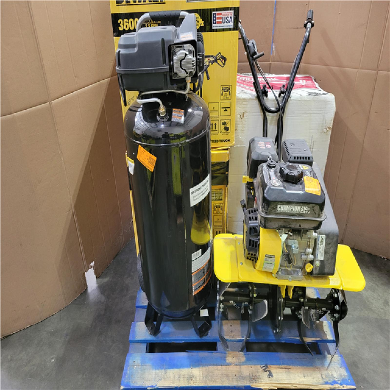 CALIFORNIA AS-IS OUTDOOR POWER EQUIPMENT