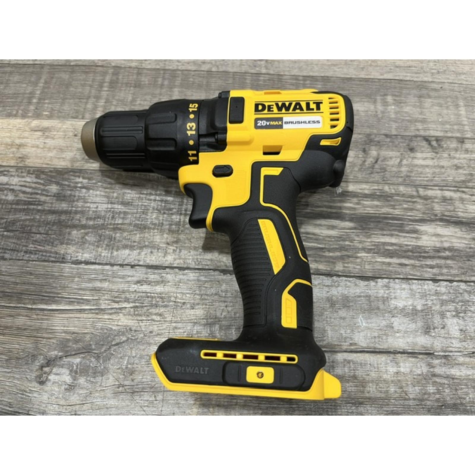 AS-IS DEWALT 20-Volt MAX Lithium-Ion Cordless 1/2 in. Compact Drill/Driver Kit