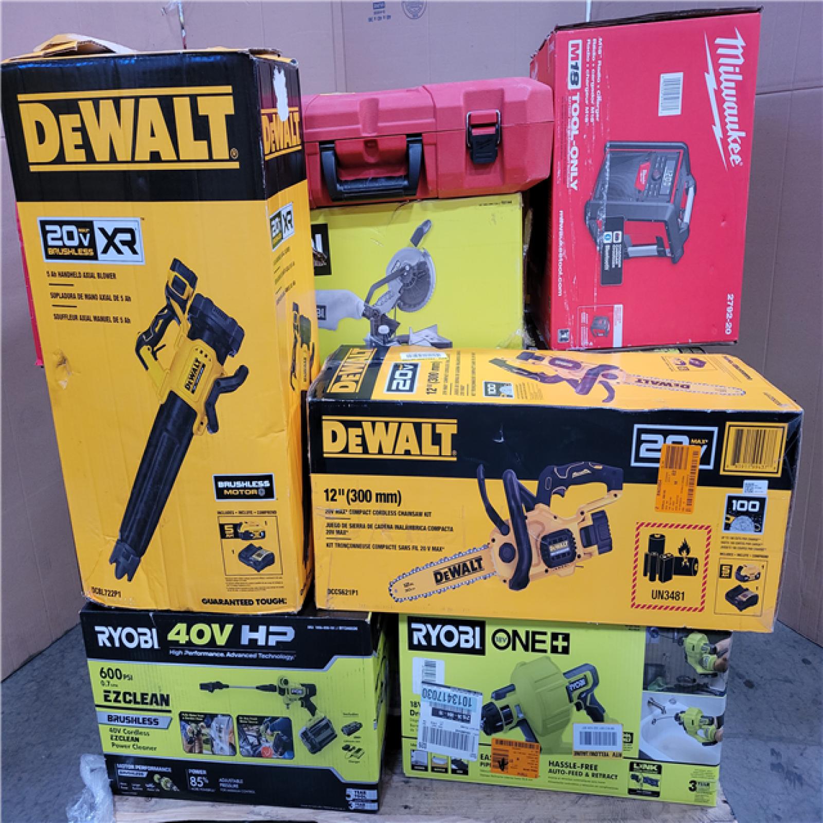 CALIFORNIA AS-IS TOOL PALLET