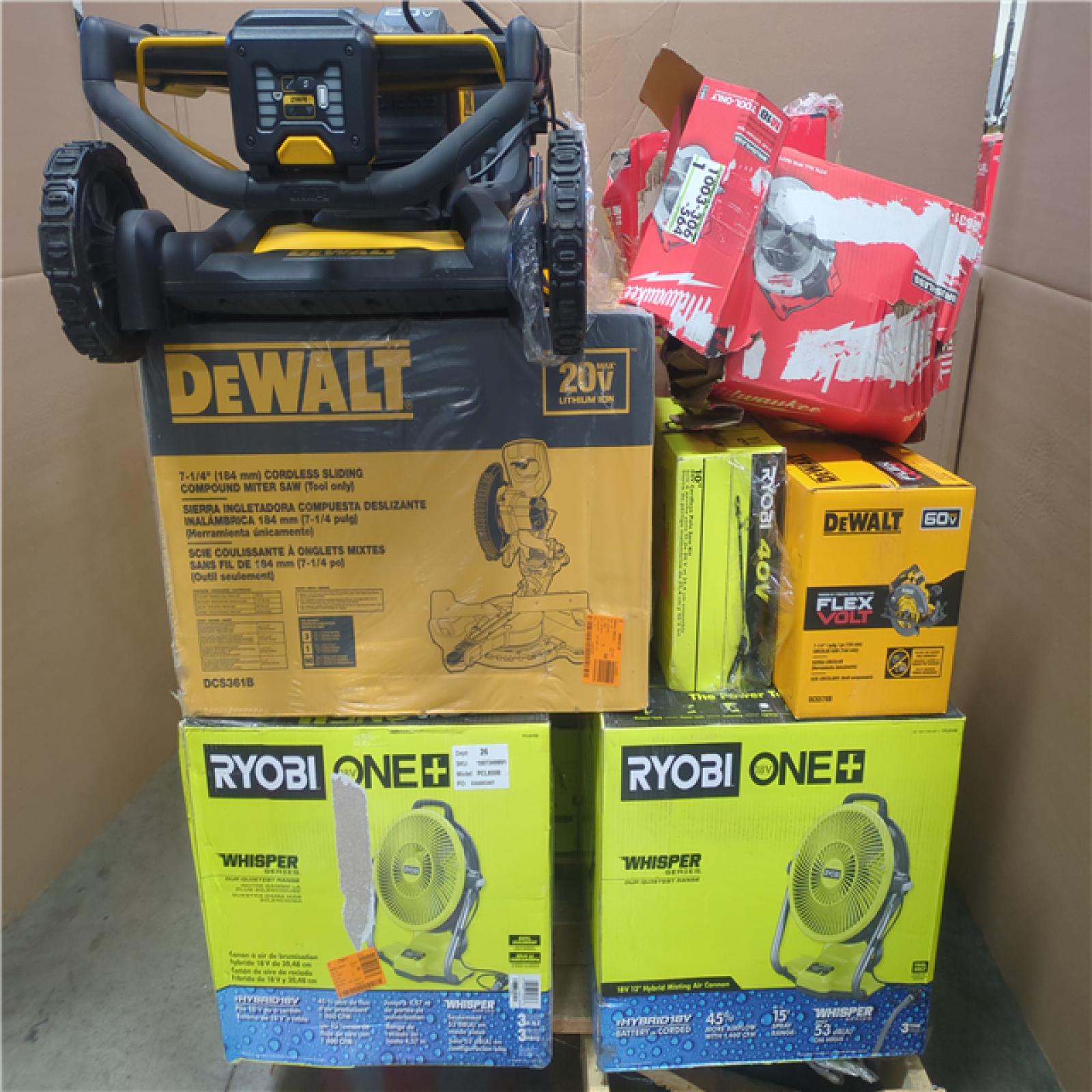 CALIFORNIA AS-IS TOOL PALLET