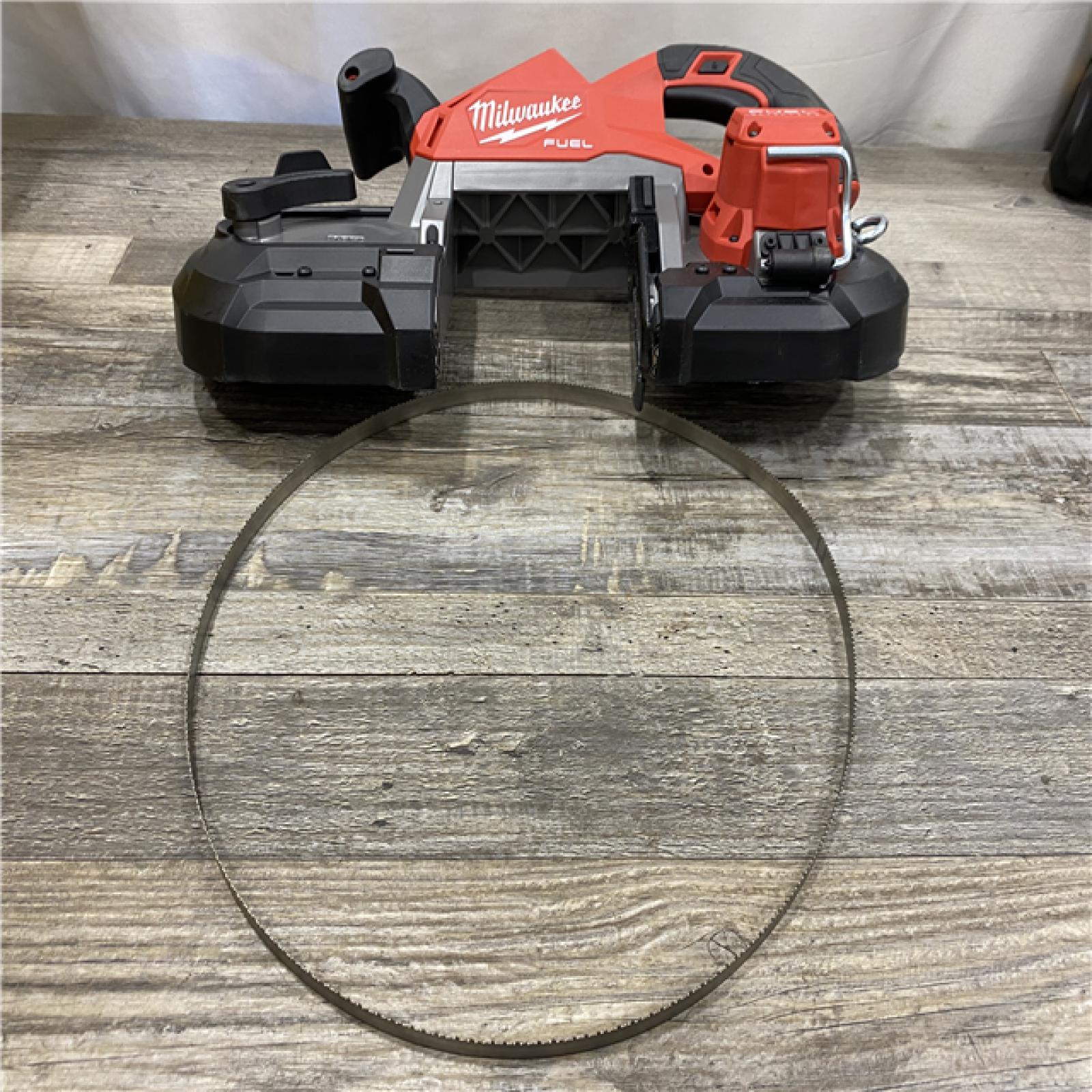 AS-IS Milwaukee FUEL 18V Lithium-Ion Brushless Cordless Deep Cut Band Saw (Tool-Only)