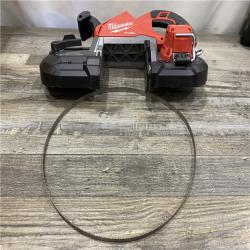 AS-IS Milwaukee FUEL 18V Lithium-Ion Brushless Cordless Deep Cut Band Saw (Tool-Only)