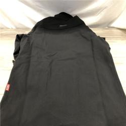 AS-IS Milwaukee Men's Large12-Volt Lithium-Ion Cordless Tough Shell Black Heated Jacket Kit