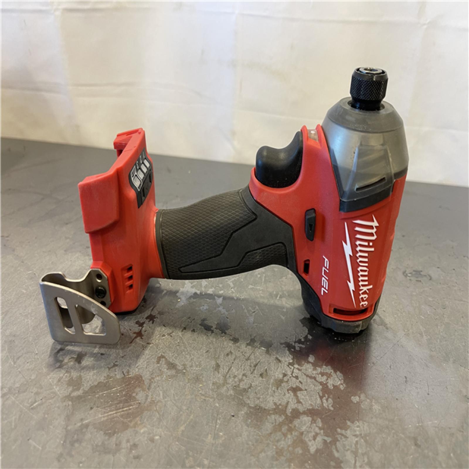 AS-IS - Milwaukee M18 FUEL SURGE 18V Lithium-Ion Brushless Cordless 1/4 in. Hex Impact Driver